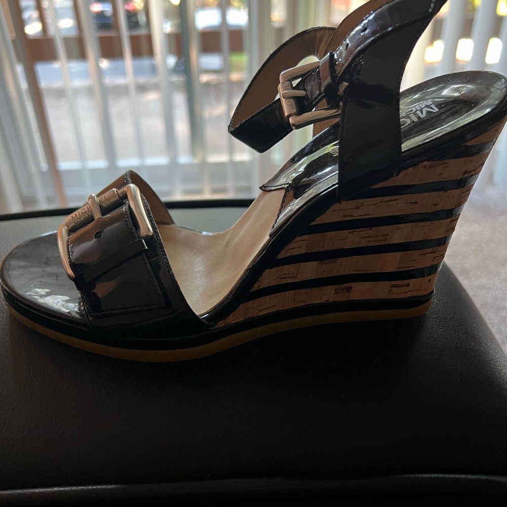 Brand new, never worn Michael Kors wedges